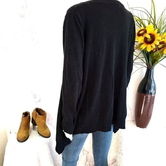 Collective Concepts soft woll blend v neck sweater - Picture 2 of 7